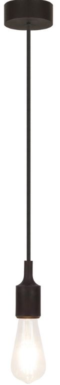 Rabalux Roxy Pendelleuchte 1x60 W schwarz 1412