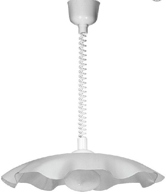 Rabalux Pendelleuchte 1x60 W weiß 4675