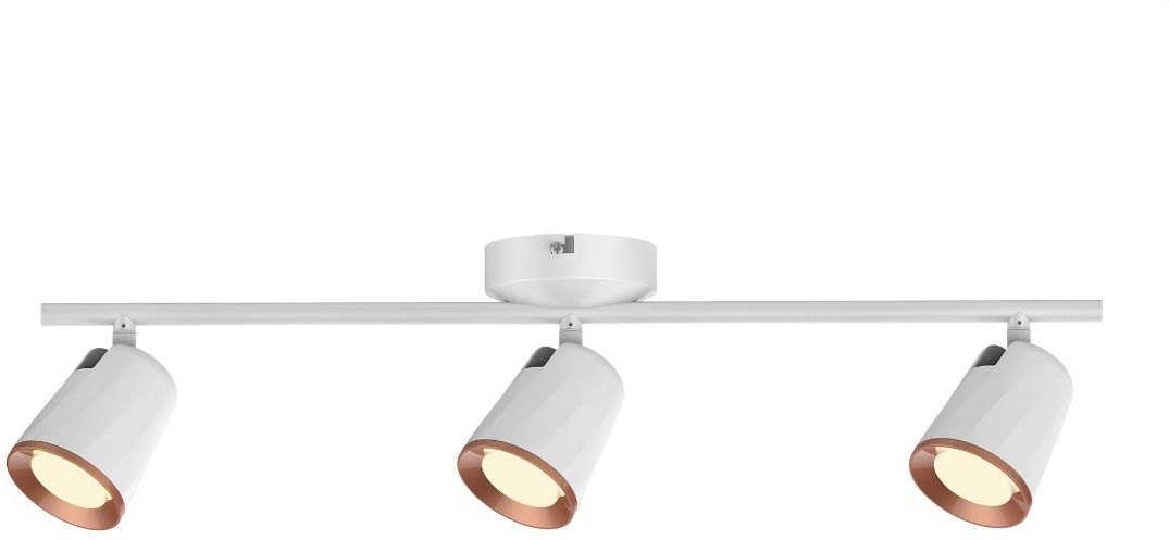 Rabalux Deckenlampe 3x18 W weiß 5047