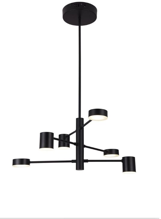 Rabalux Pendelleuchte x30 W schwarz 6355