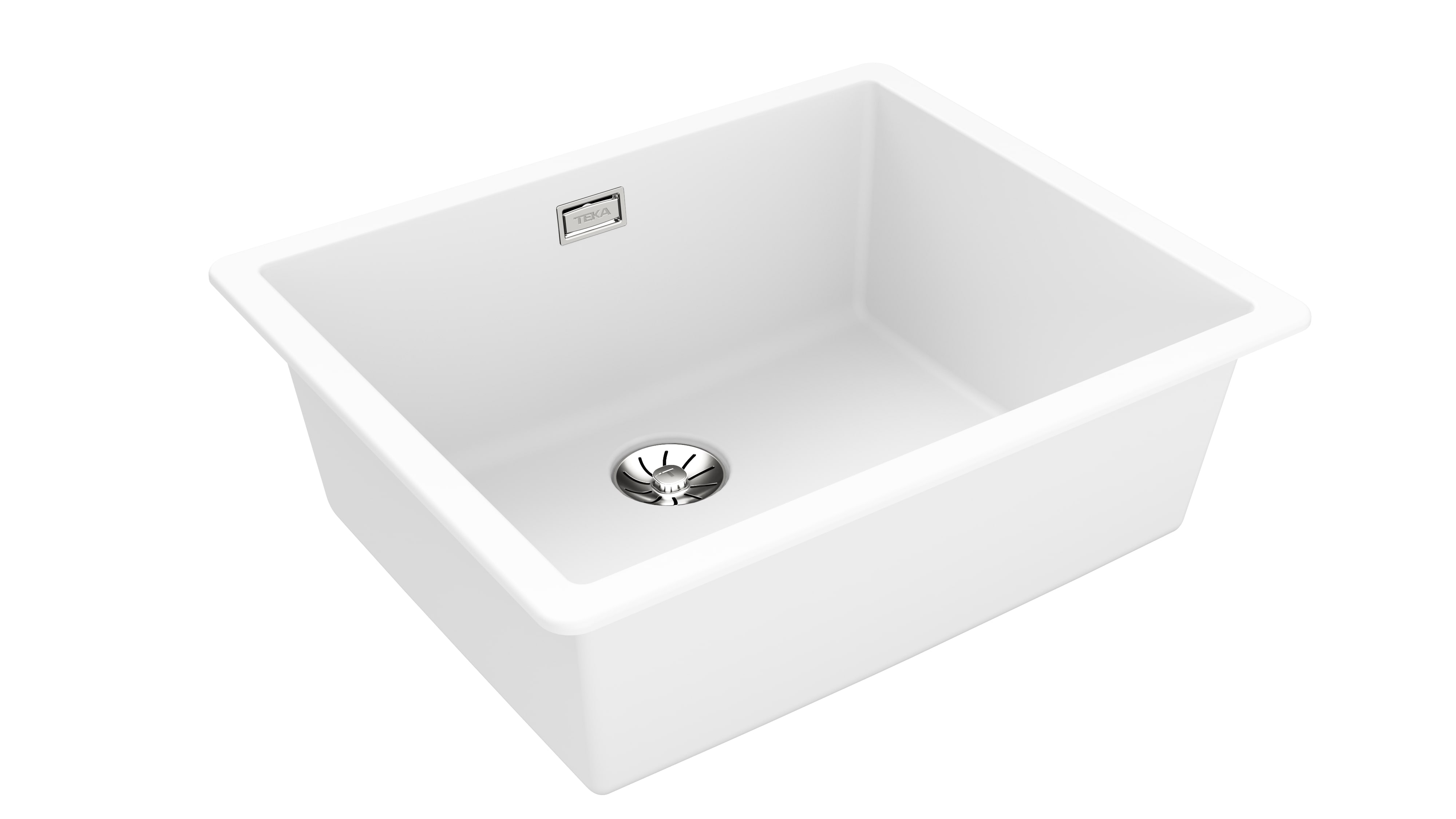 Teka Radea tegranit-spüle 55.6x45.6 cm weiß 115230053