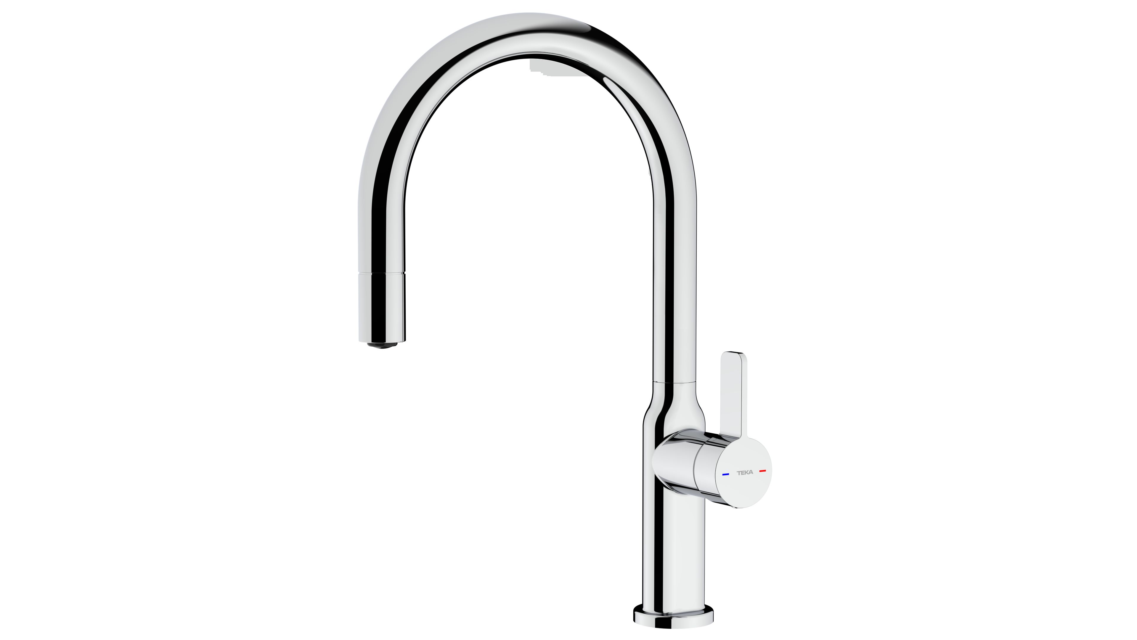 Teka Oval Küchenarmatur Stehend chrom 116020011