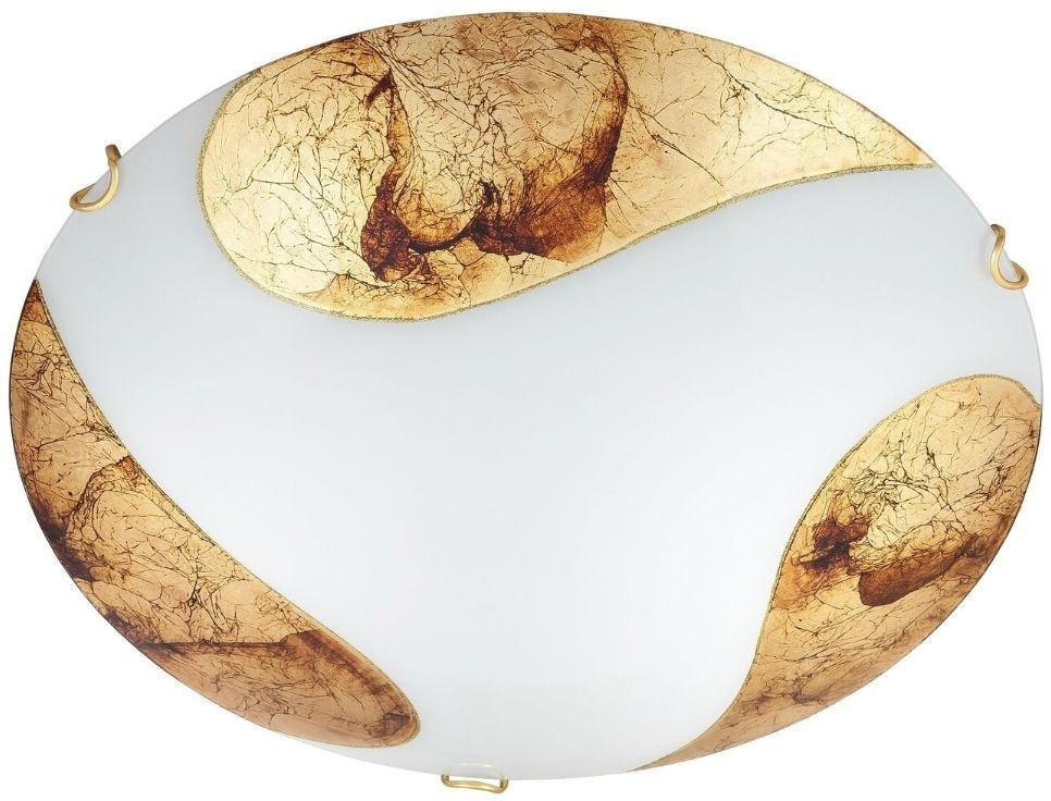 Rabalux Art Gold Decke 2x60 W weiß-gold 1942