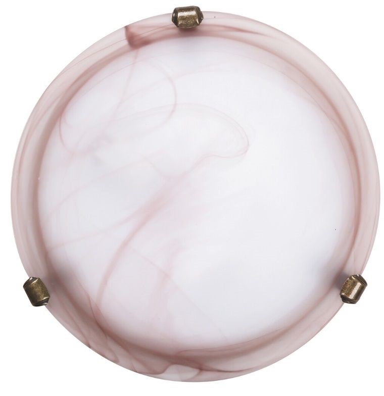 Rabalux Alabastro Decke 1x60 W rosa 3253