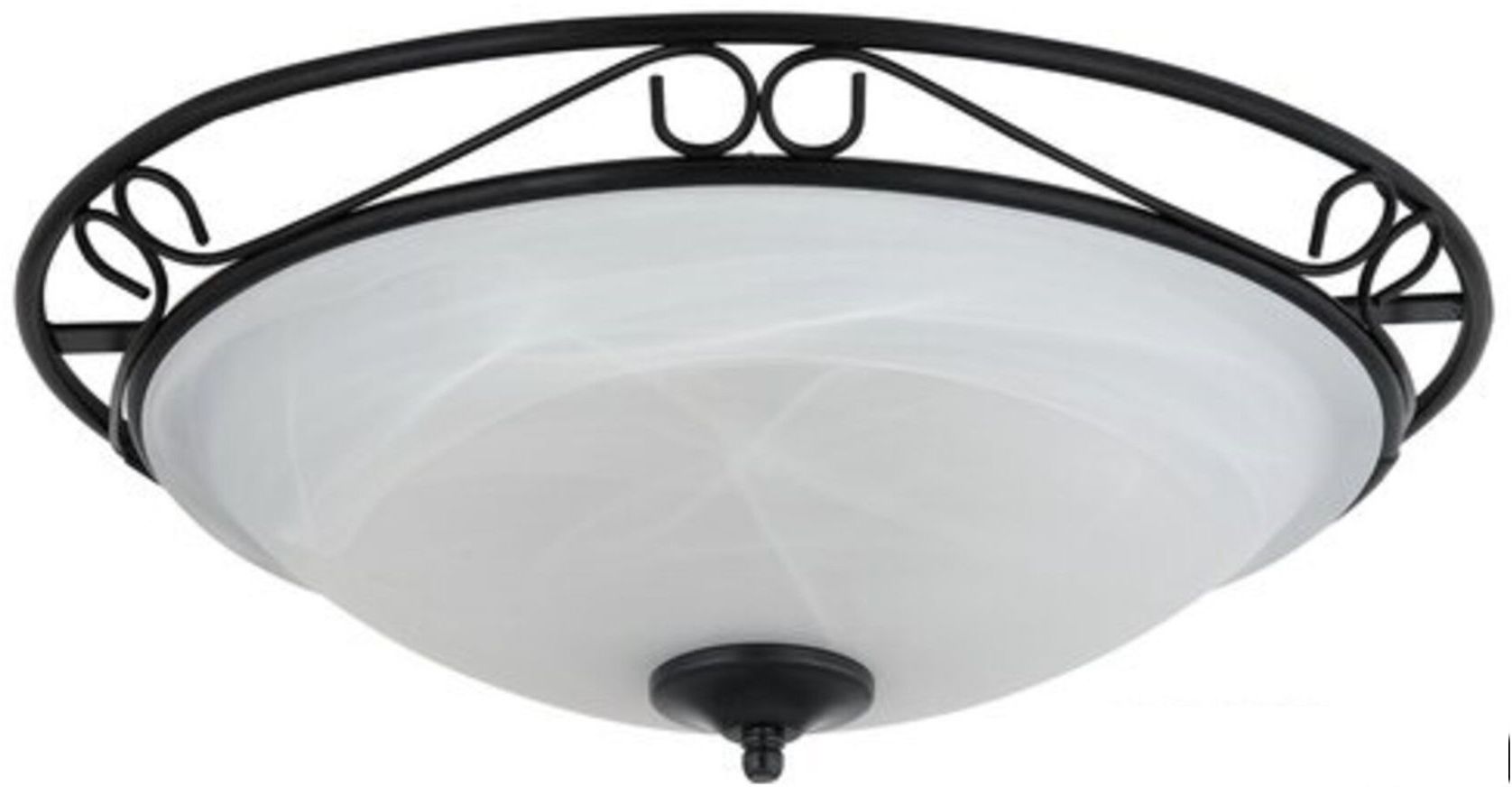 Rabalux Athen Decke 3x60 W schwarz 3723