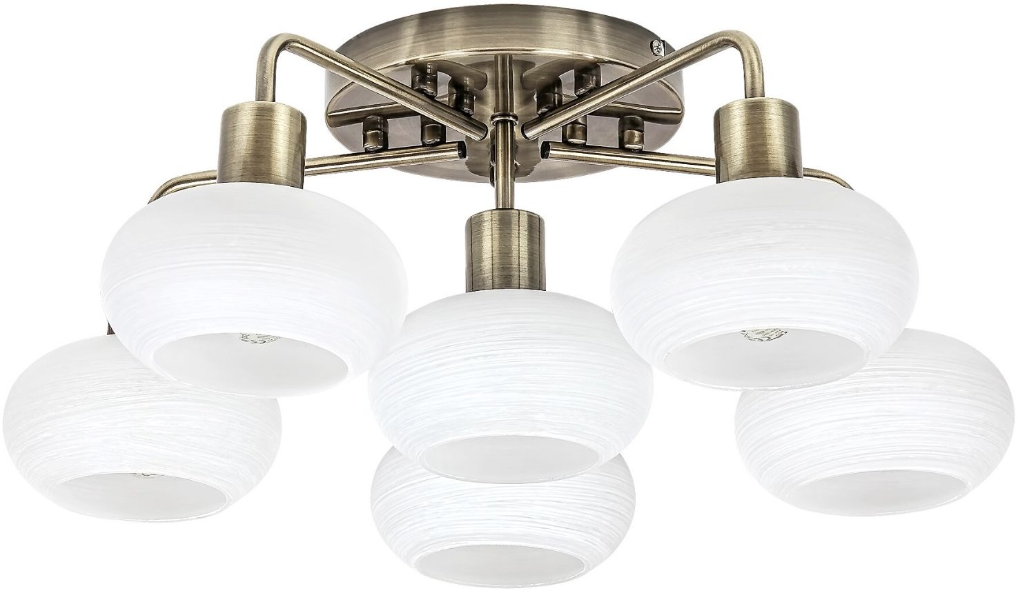 Rabalux Sorina Deckenlampe 6x40 W messing 3918