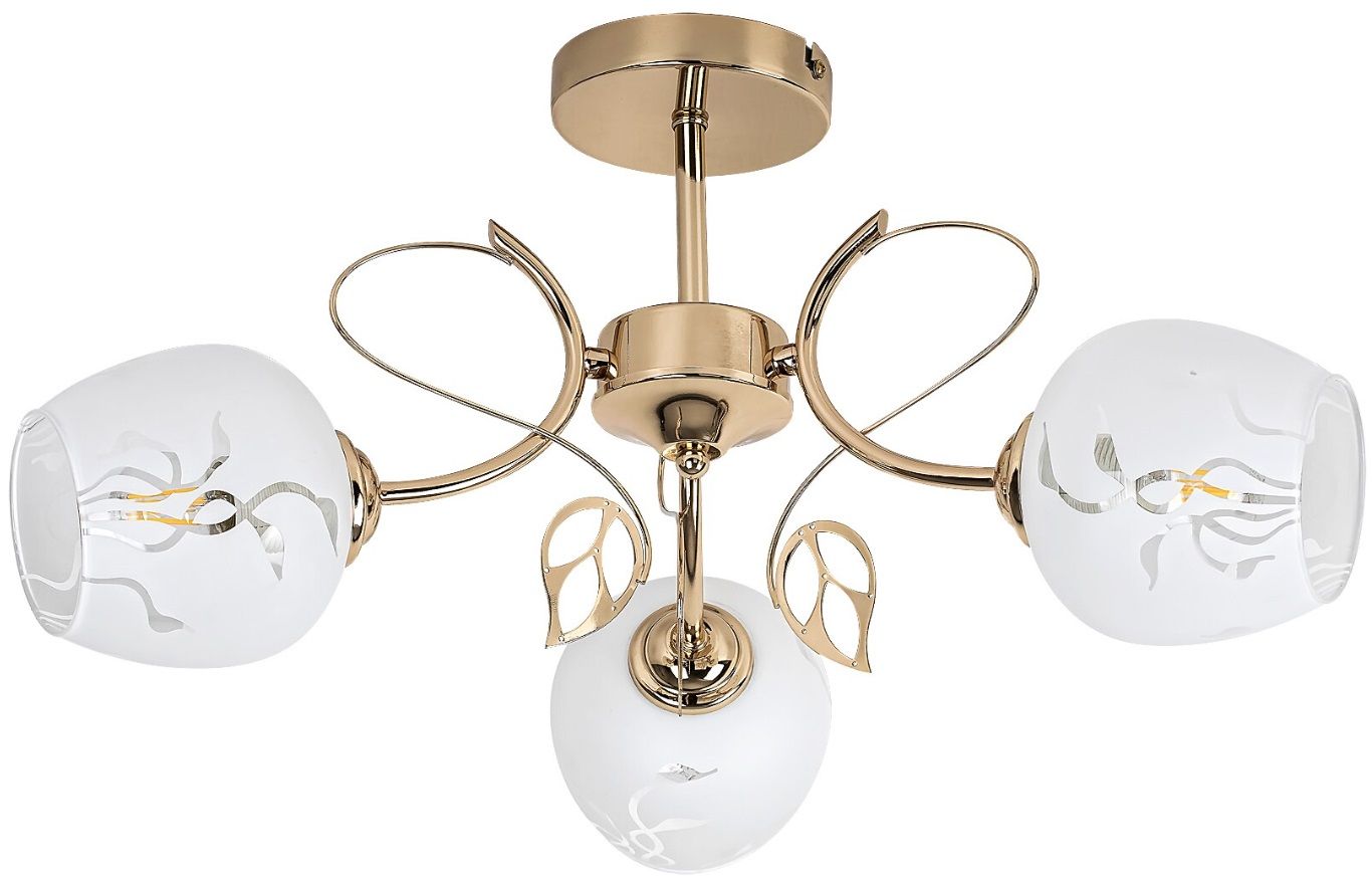 Rabalux Fauna Deckenlampe 3x40 W gold 5098