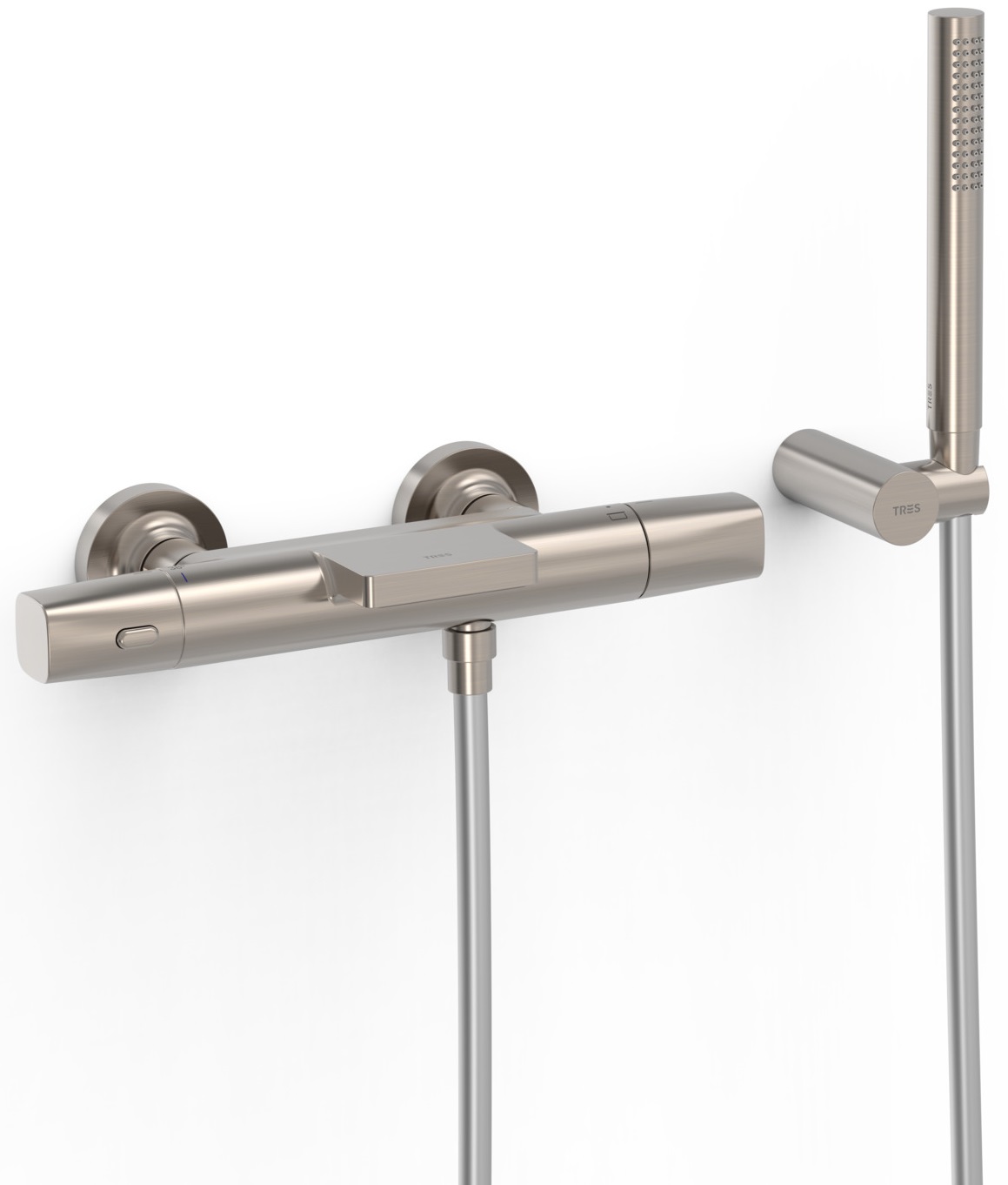 Tres Over-Wall Badewannen- und Duscharmatur Wandmontage mit Thermostat || 19017499AC