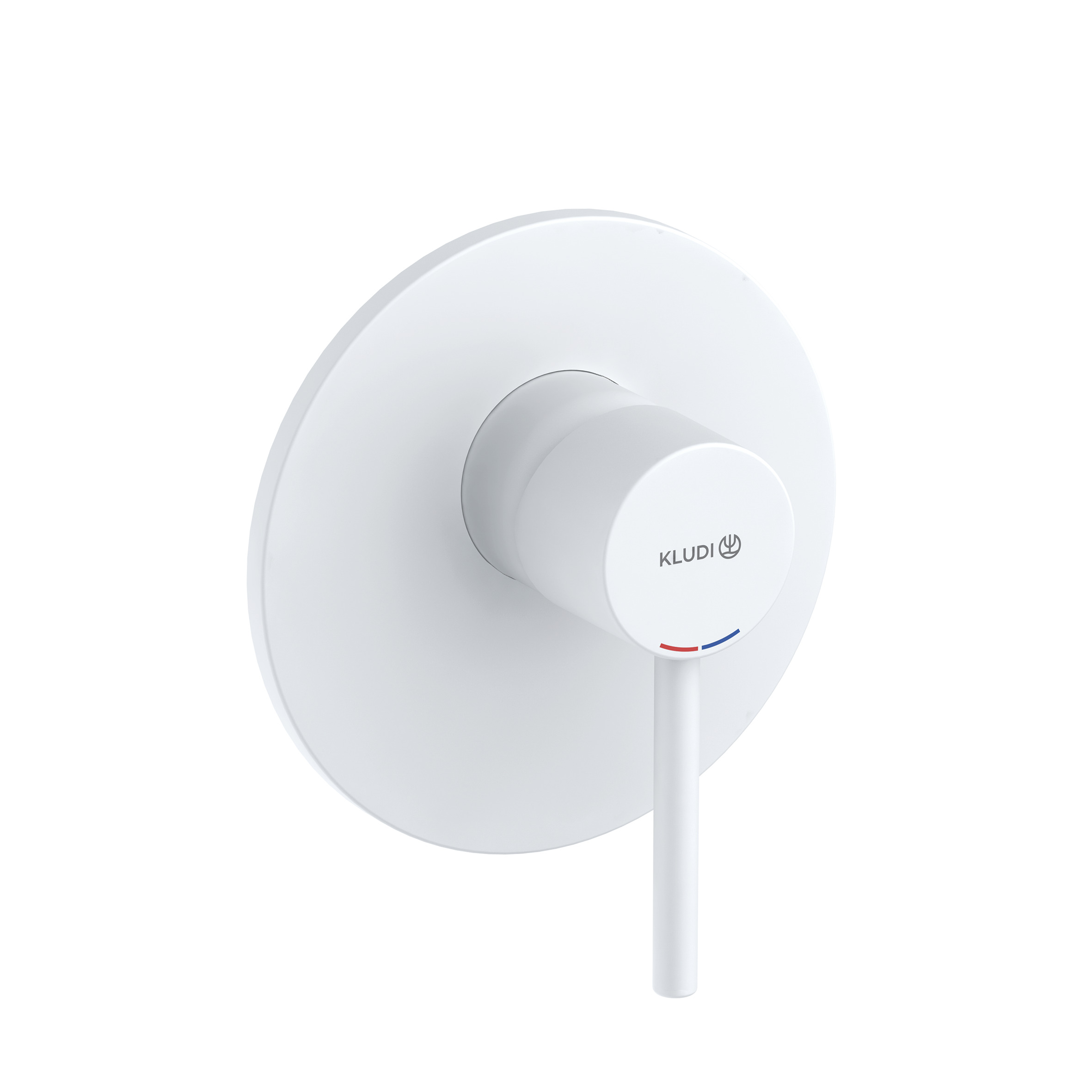 Kludi Bozz Duschbatterie Unterputz weiß 387555376
