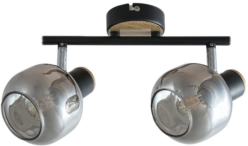Rabalux Salazar Deckenlampe 2x40 W verraucht 5398