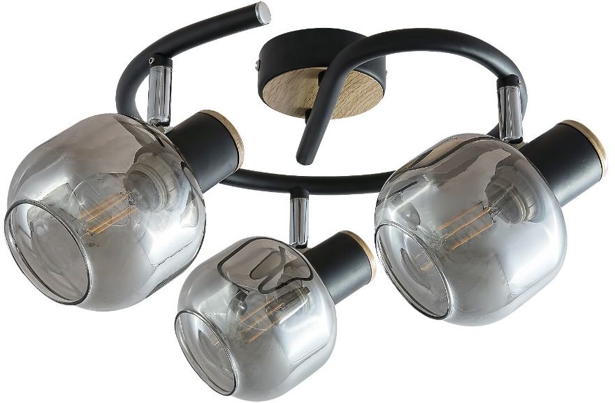 Rabalux Salazar Deckenlampe 3x40 W verraucht 5399