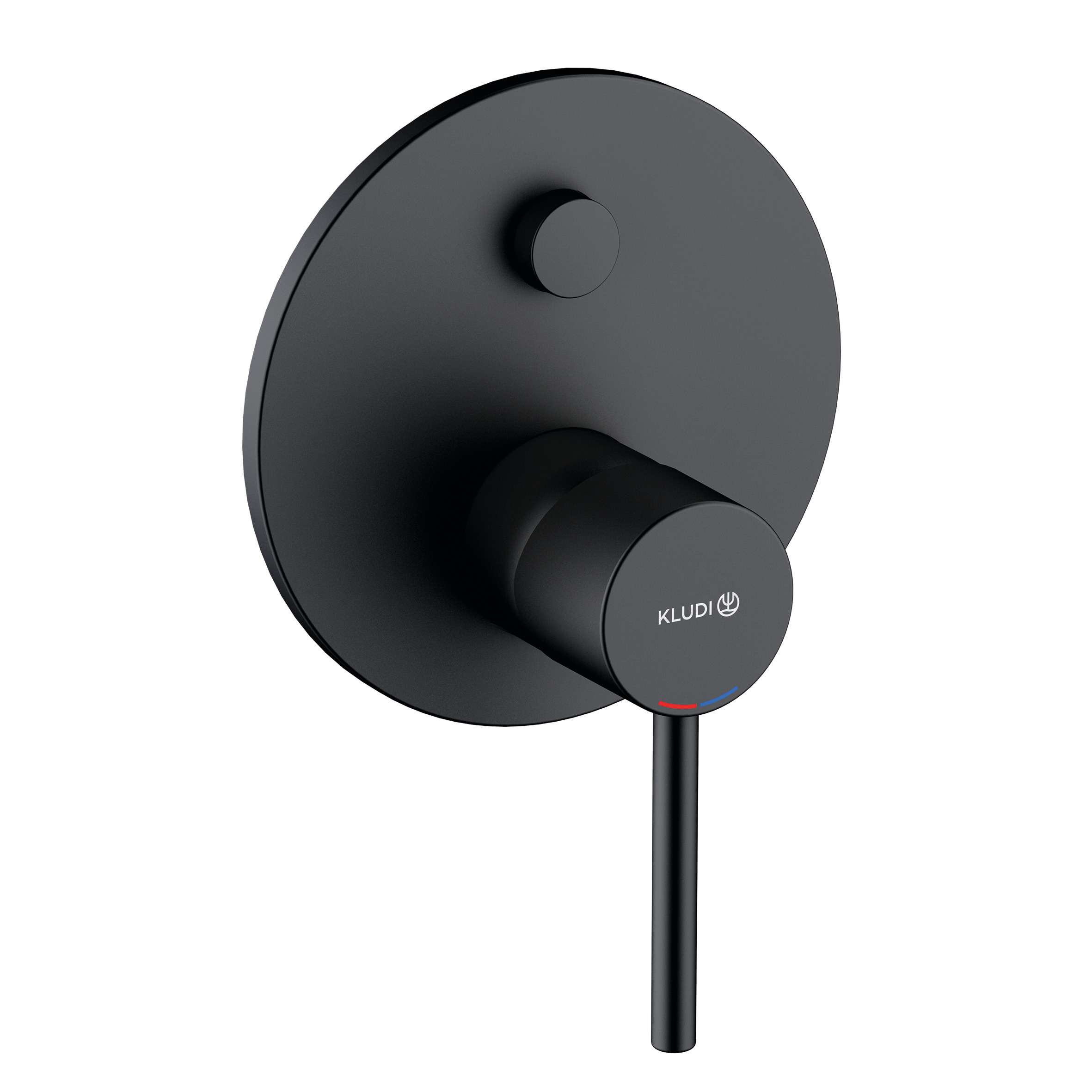 Kludi Bozz Badewannen- und Duscharmatur Unterputz schwarz 387593976