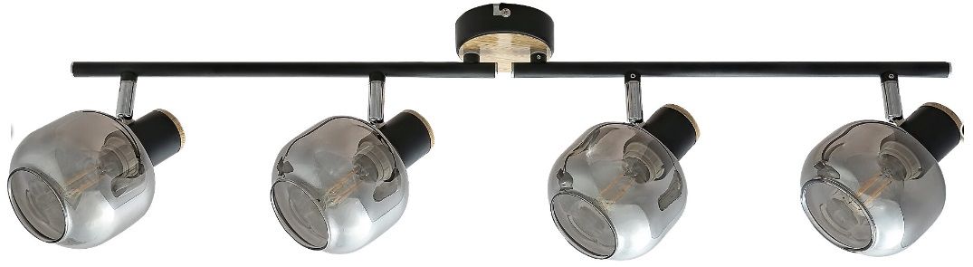 Rabalux Salazar Deckenlampe 4x40 W verraucht 5400