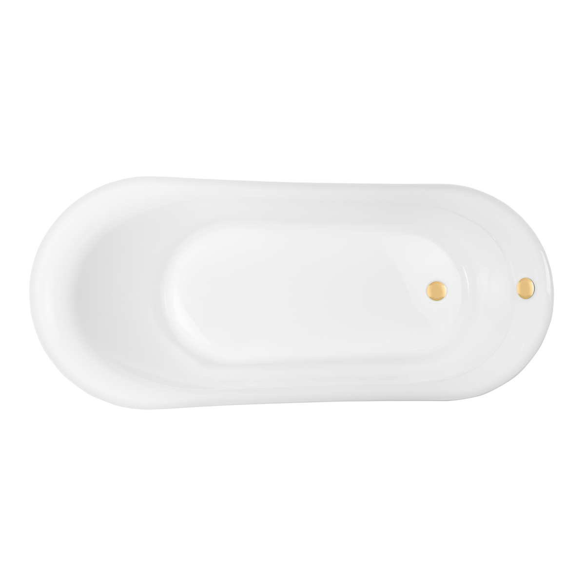 Set Freistehende Badewanne Oltens Gocta 12003000, Verschlusskappe Oltens 09002800, 09004800