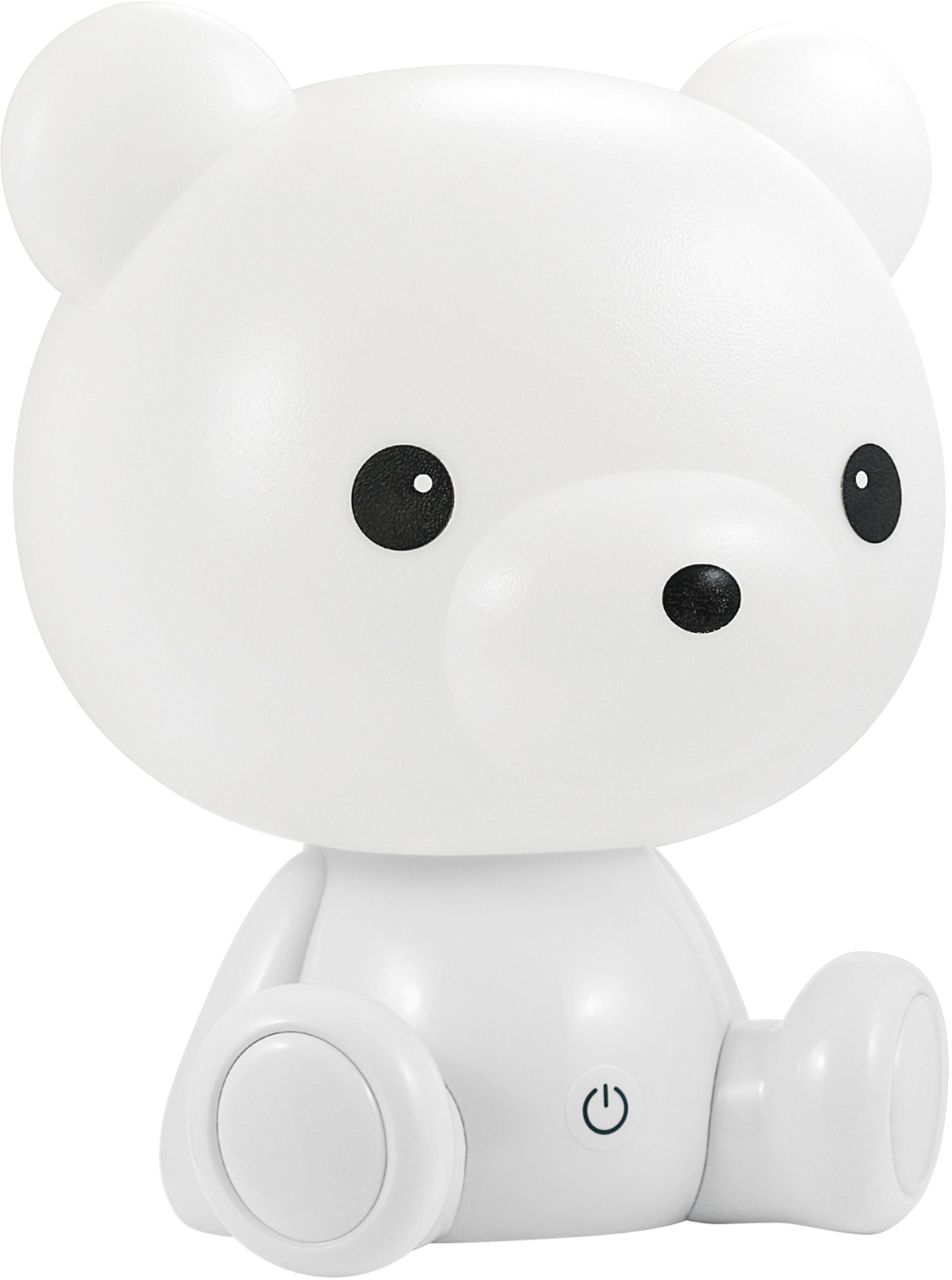 Goldlux Miś Nachtlampe für Kinder 1x2.5 W weiß 308221