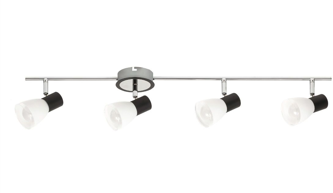 Rabalux Ati Deckenlampe 4x40 W weiß-schwarz 5979