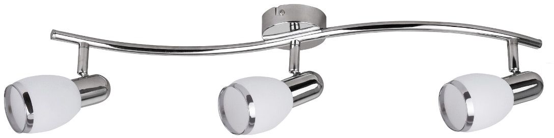 Rabalux Elite Deckenlampe 3x40 W weiß-chrom 6062