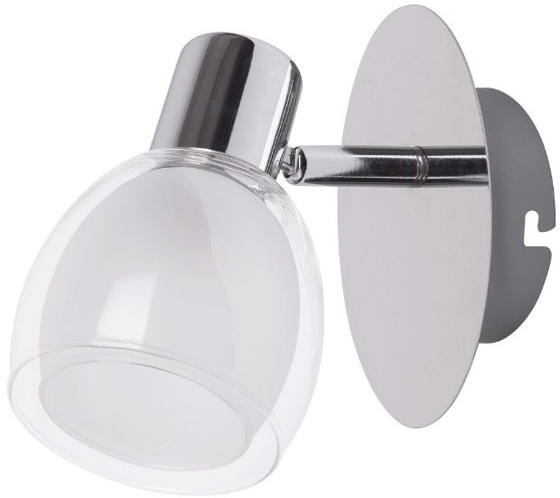 Rabalux Dave Leuchter 1x40 W weiß-chrom 6835