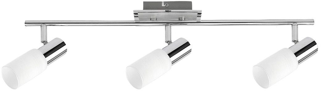 Rabalux Logan Deckenlampe 3x40 W weiß-chrom 6098