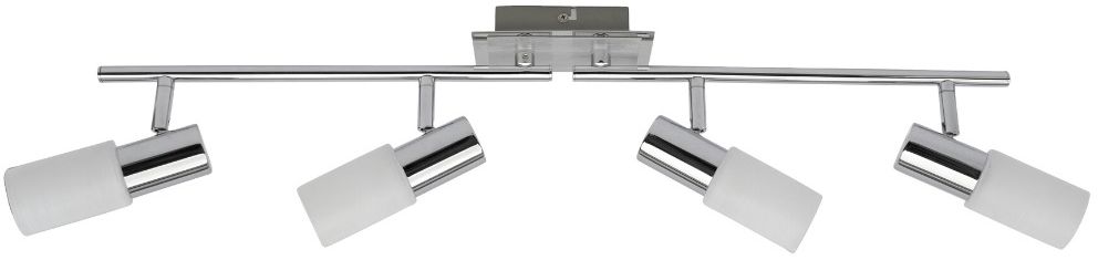 Rabalux Logan Deckenlampe 4x40 W weiß-chrom 6099
