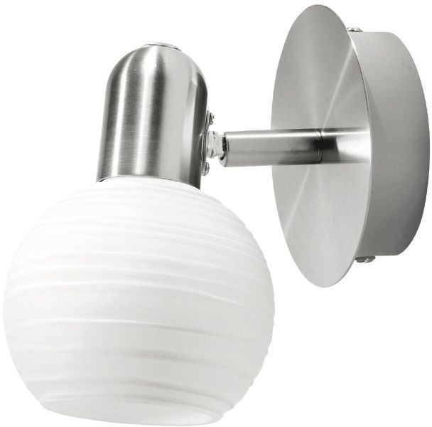 Rabalux Aurel Leuchter 1x40 W weiß-chrom-satin 6341