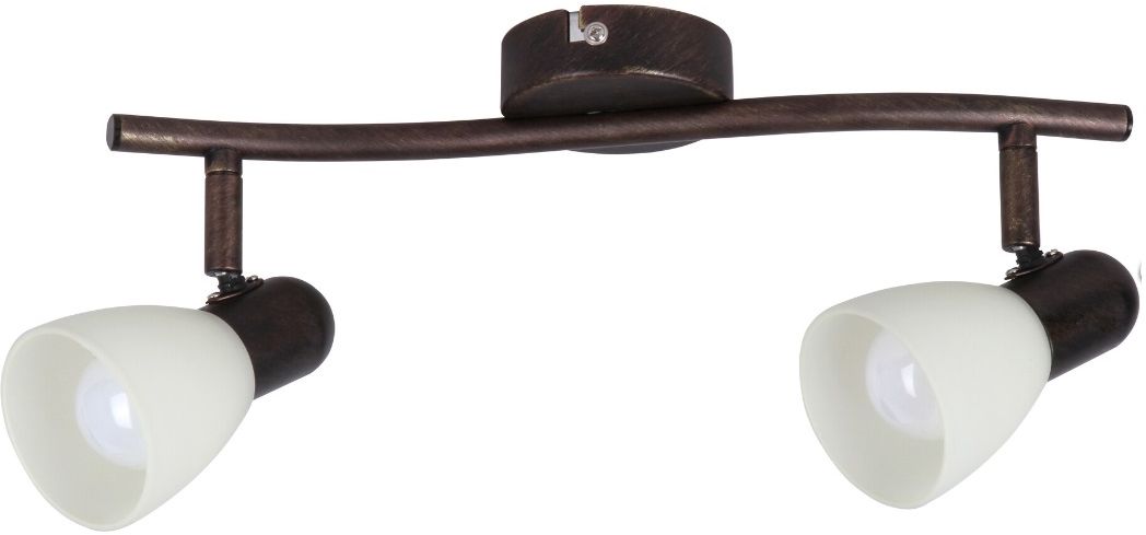 Rabalux Soma Deckenlampe 2x40 W braun-cremig 6592