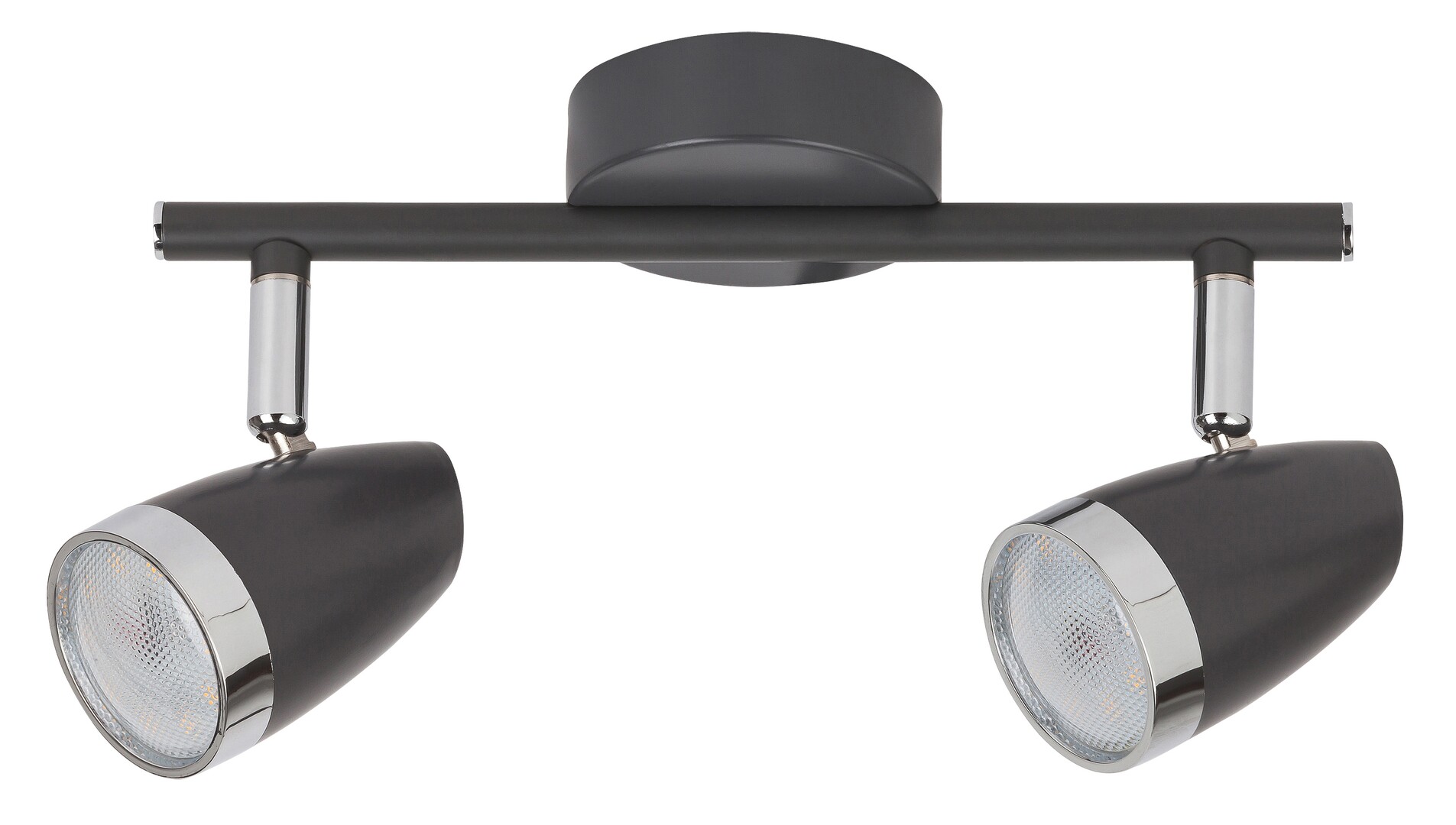 Rabalux Karen Deckenlampe 2x4 W schwarz-chrom 6513