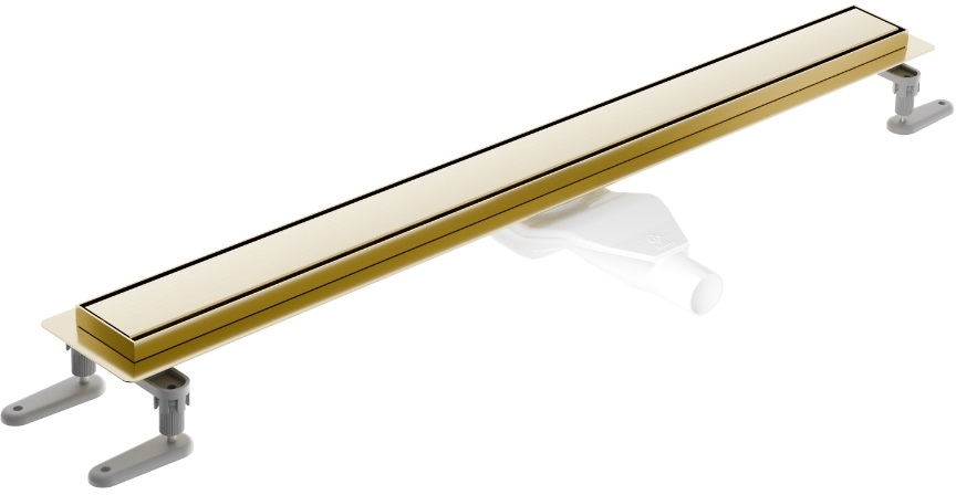 Excellent Stilio Linienablauf 80 cm gold INEX.1515.800.R.GB