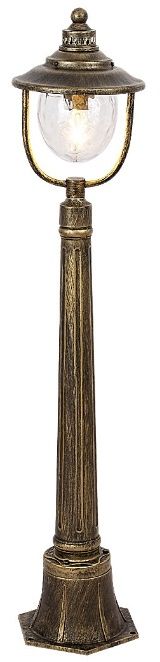 Rabalux Barcelona Stehleuchte für den Außenbereich 1x60 W transparent-gold 8679