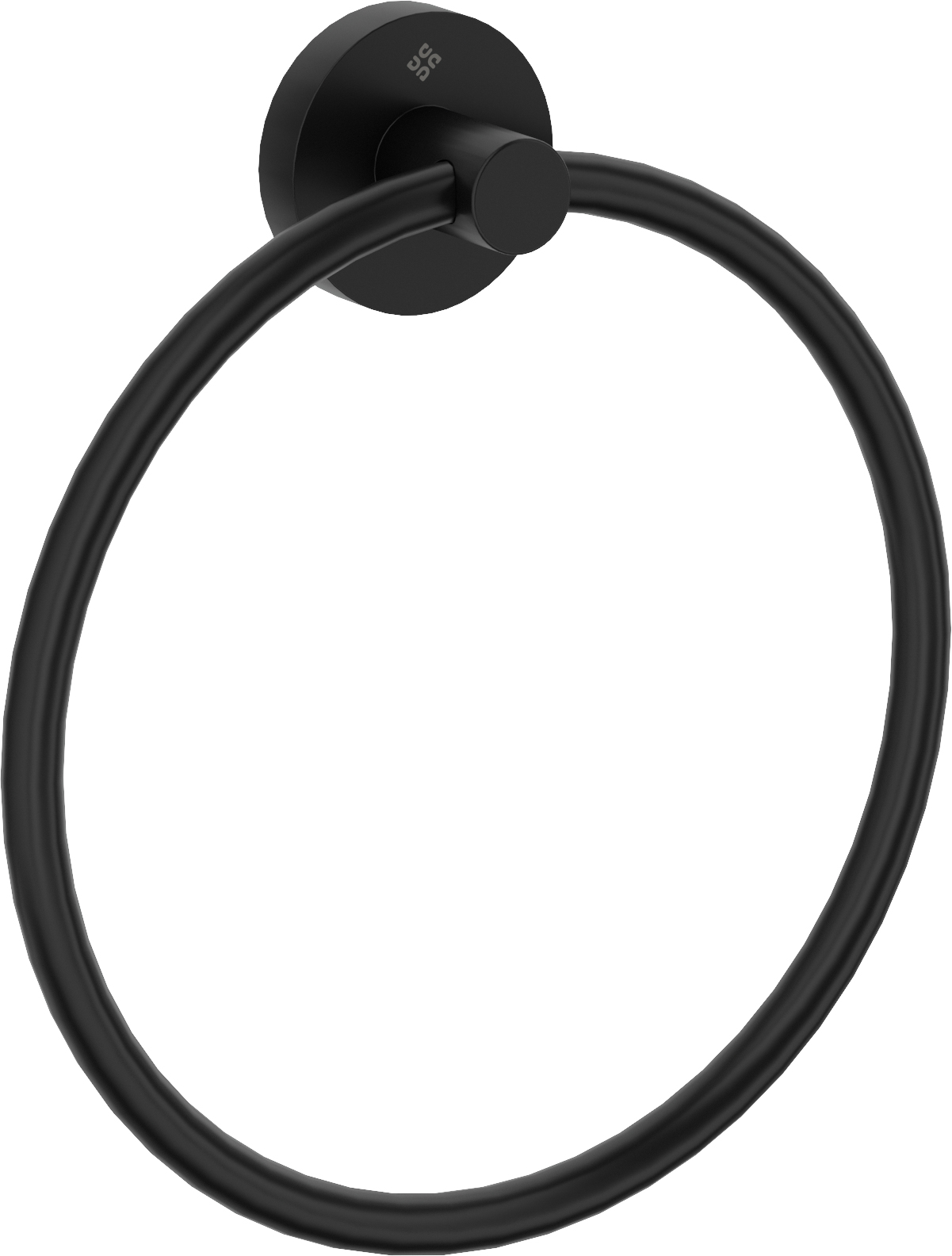 Deante Jaśmin Handtuchhalter schwarz ADJ_N611