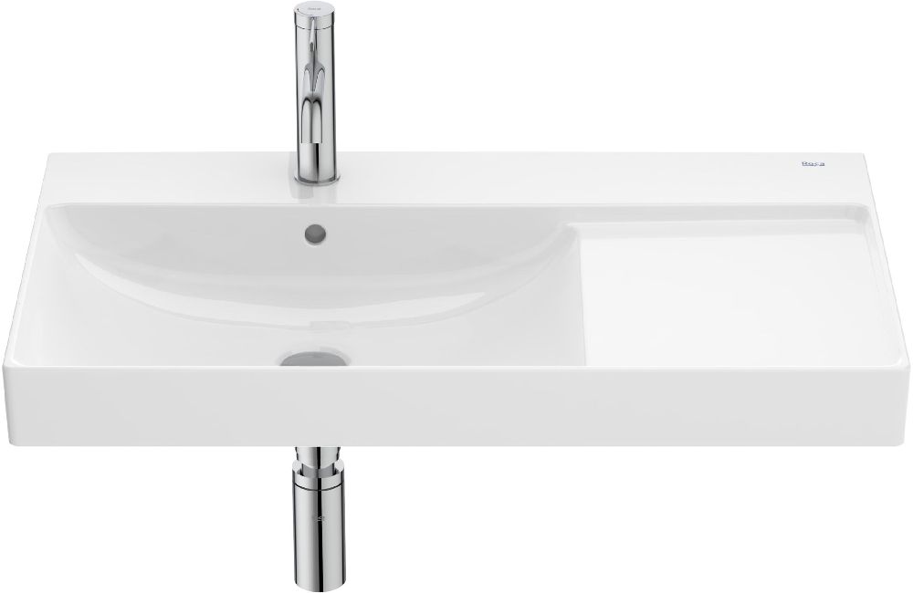 Roca Ona waschbecken 80x46 cm rechteckig Möbel weiß A327689004