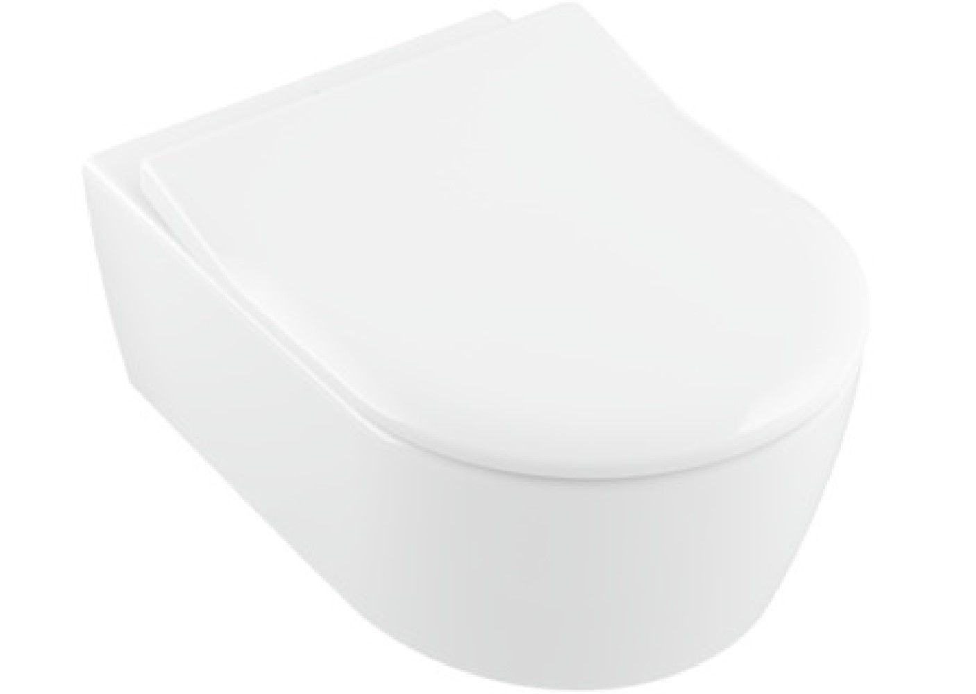 Satz toilettenschüssel Villeroy & Boch Avento 5656R001, toilleten Sitz Villeroy & Boch Avento 9M87S101