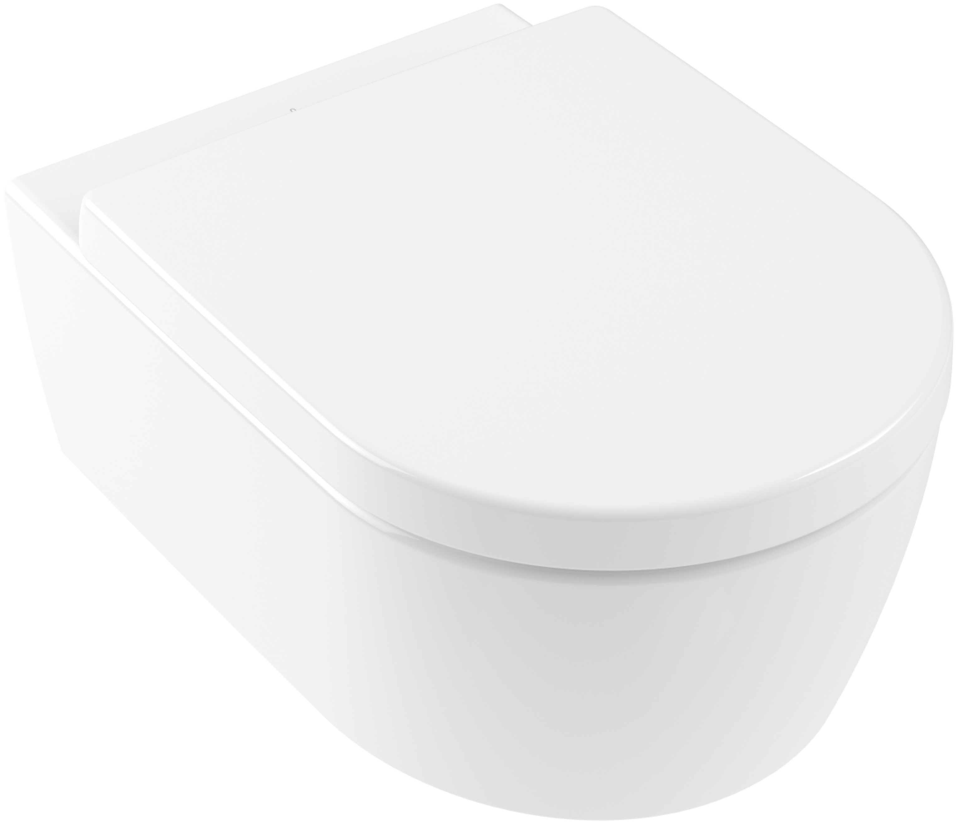 Satz toilettenschüssel Villeroy & Boch Avento 5656R001, toilleten Sitz Villeroy & Boch Avento 9M77C101