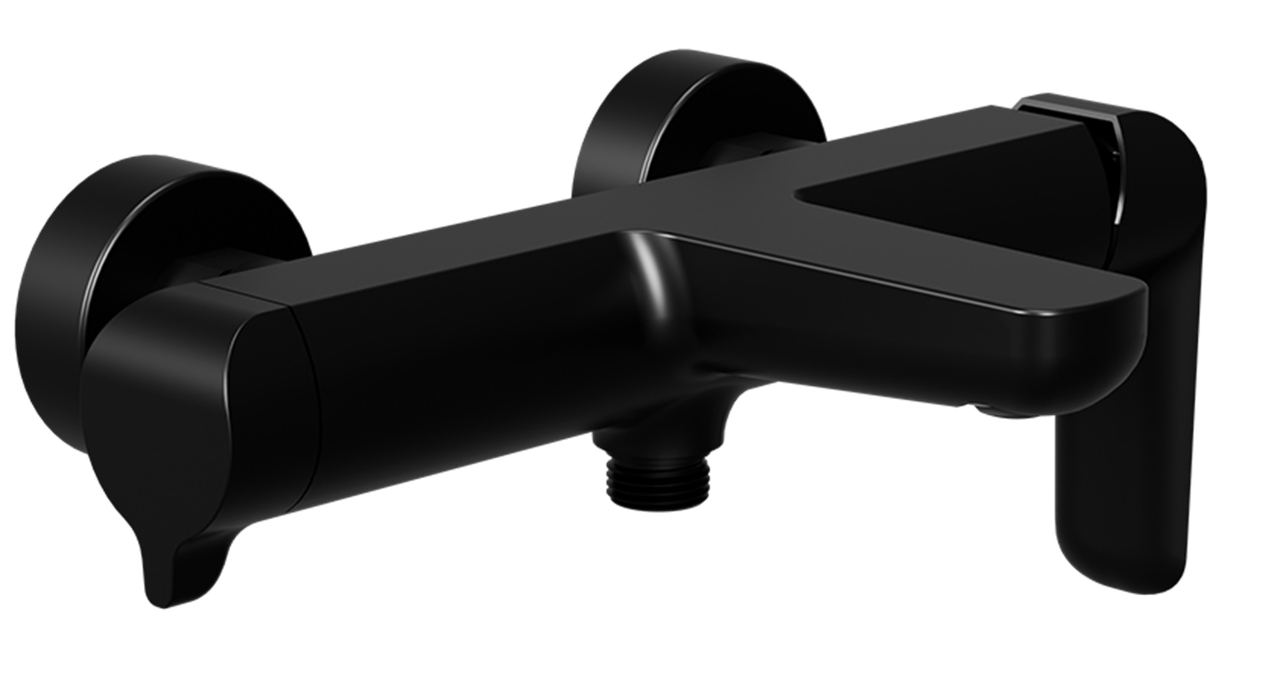 Excellent Clever 2.0 badewannen- und duscharmatur Wand schwarz AREX.4105BS