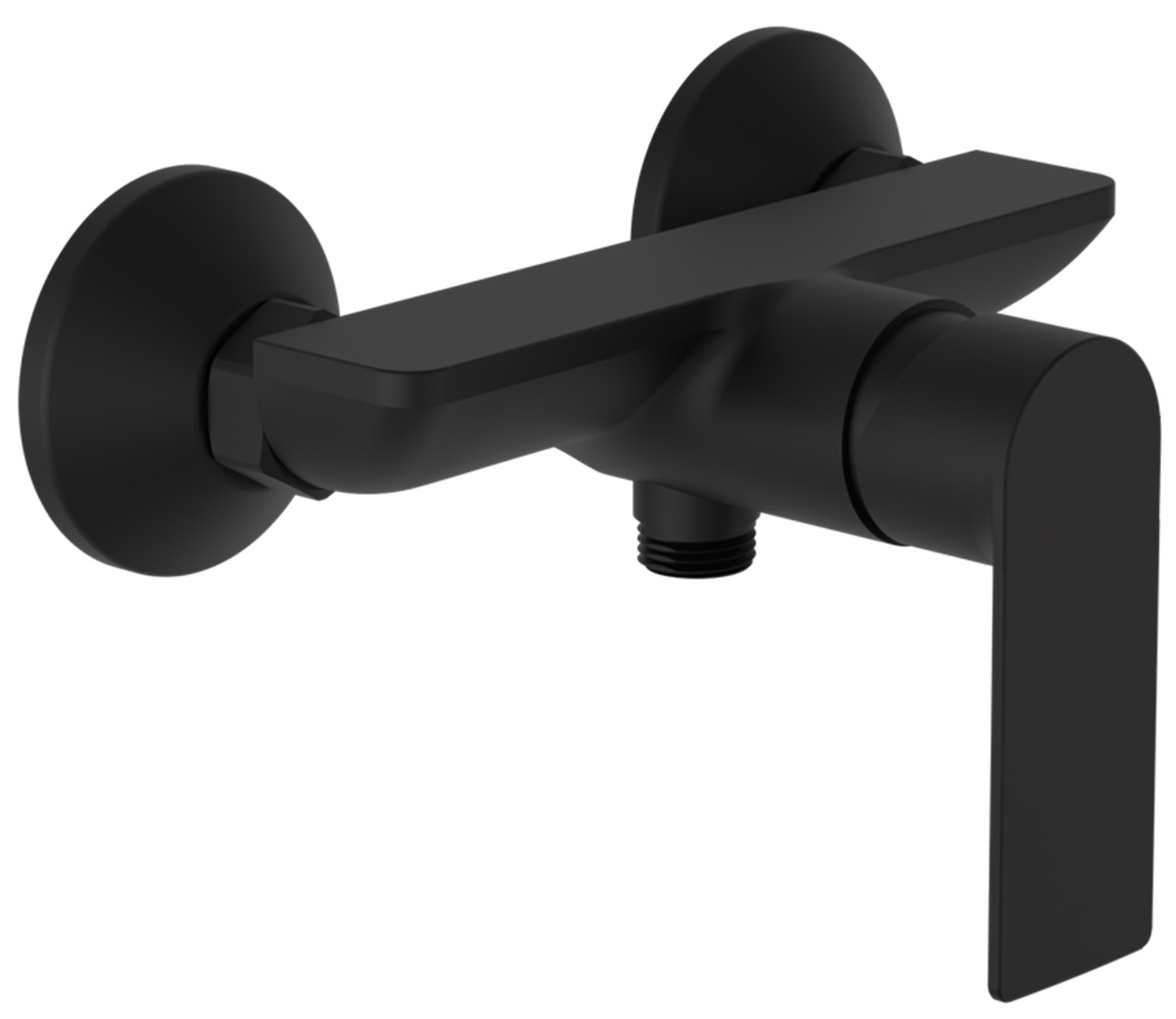 Excellent Glad duschbatterie Wand schwarz ARNL.1108BS