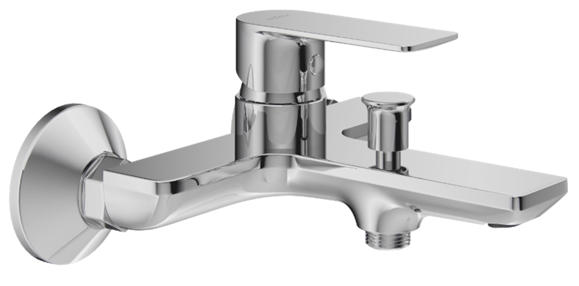 Excellent Glad badewannen- und duscharmatur Wand chrom ARNL.1105CR