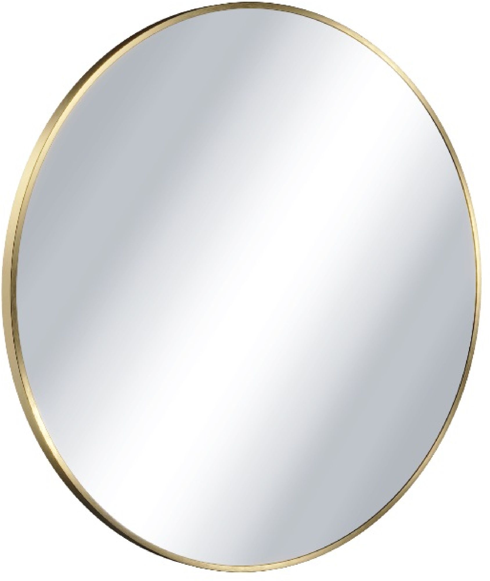 Excellent Virro Spiegel 60x60 cm rund gold DOEX.VI060GB