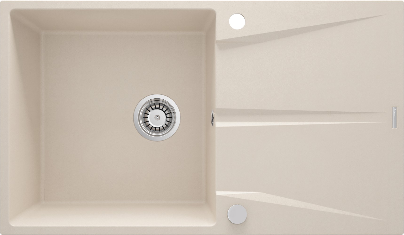 Deante Corio Granitspüle 86x50 cm beige ZRC_511A