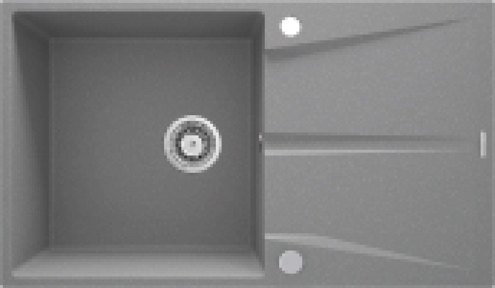 Deante Corio Granitspüle 86x50 cm grau/graphit/onyx ZRC_S11A