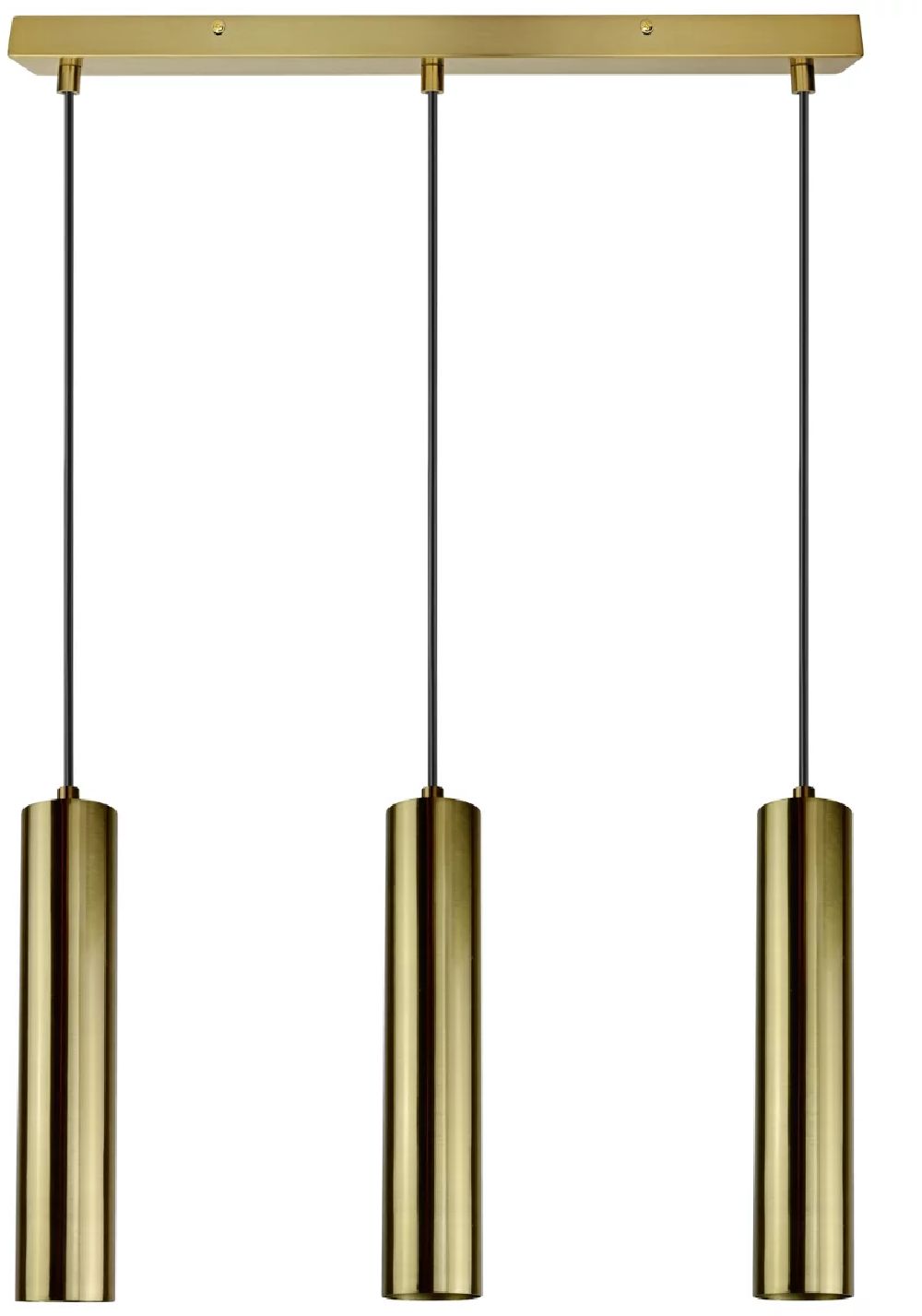Goldlux Napoli Pendelleuchte 3x8 W gold 318718