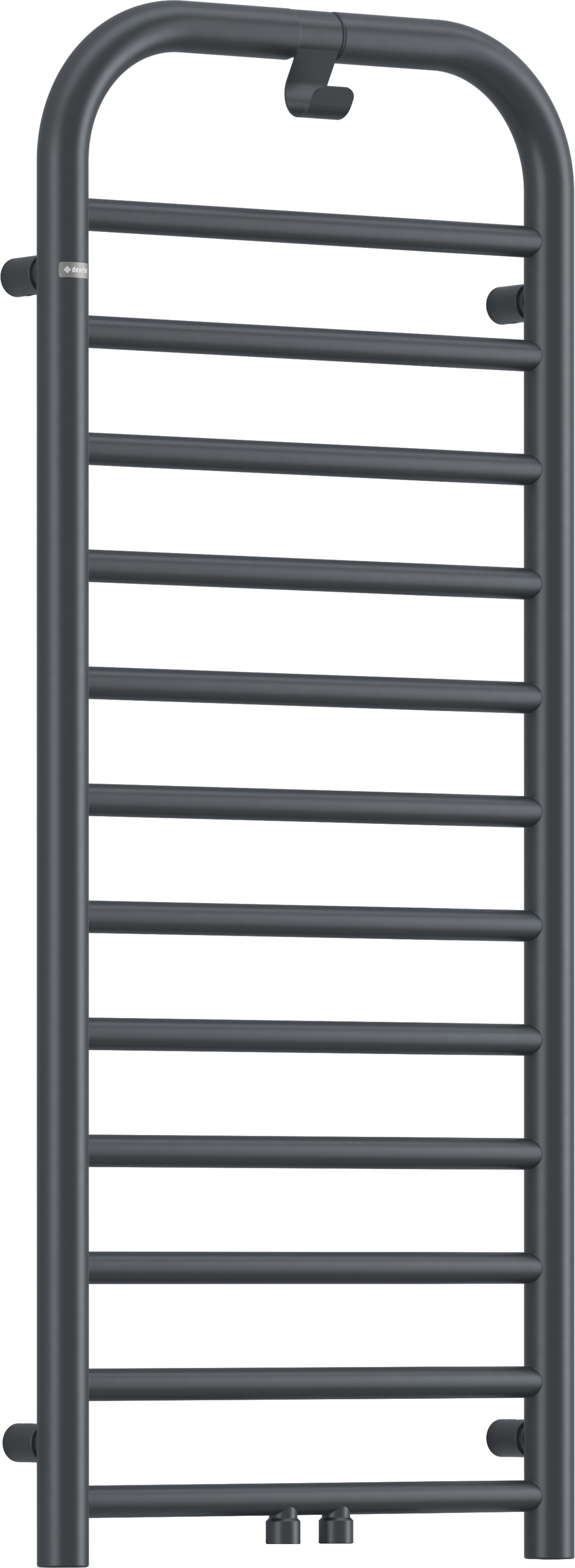 Deante Silia Badezimmerheizkörper Leiter 121x50 cm graphit AGI_DG41