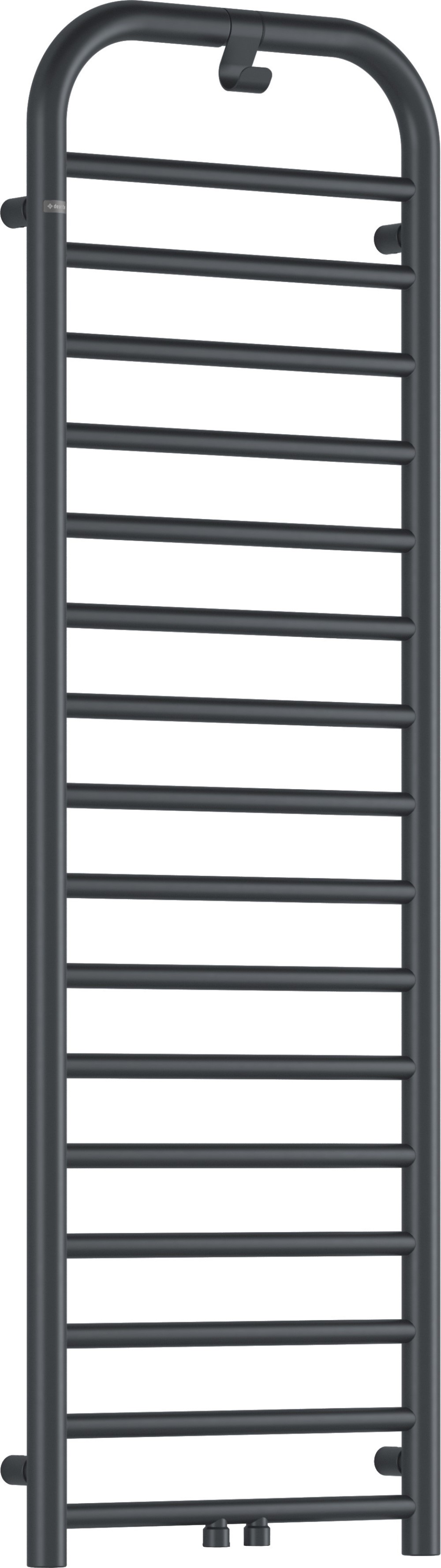 Deante Silia Badezimmerheizkörper Leiter 157x50 cm graphit AGI_DG51