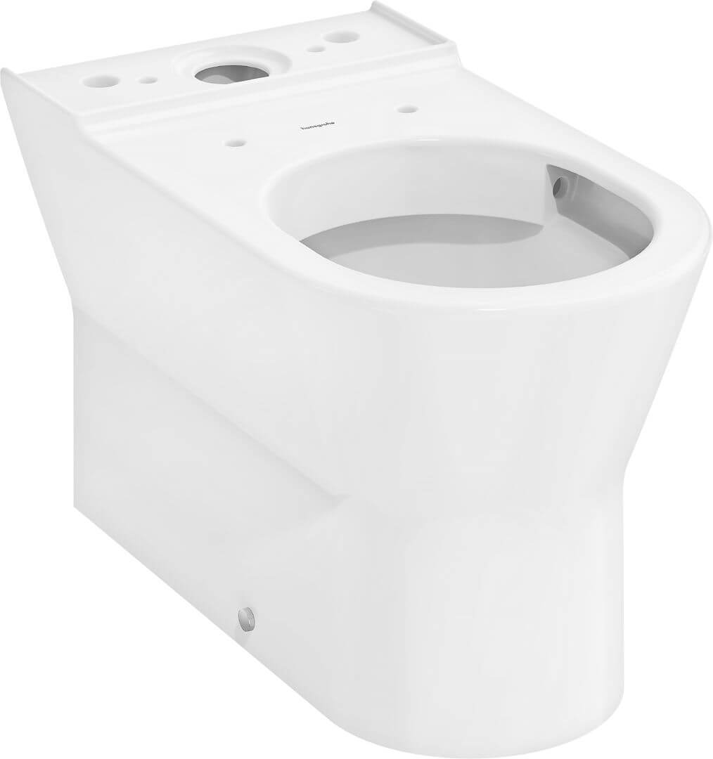 Hansgrohe EluPura Original Q WC-Becken stehend Spülrandlos weiß Glanz 60135450