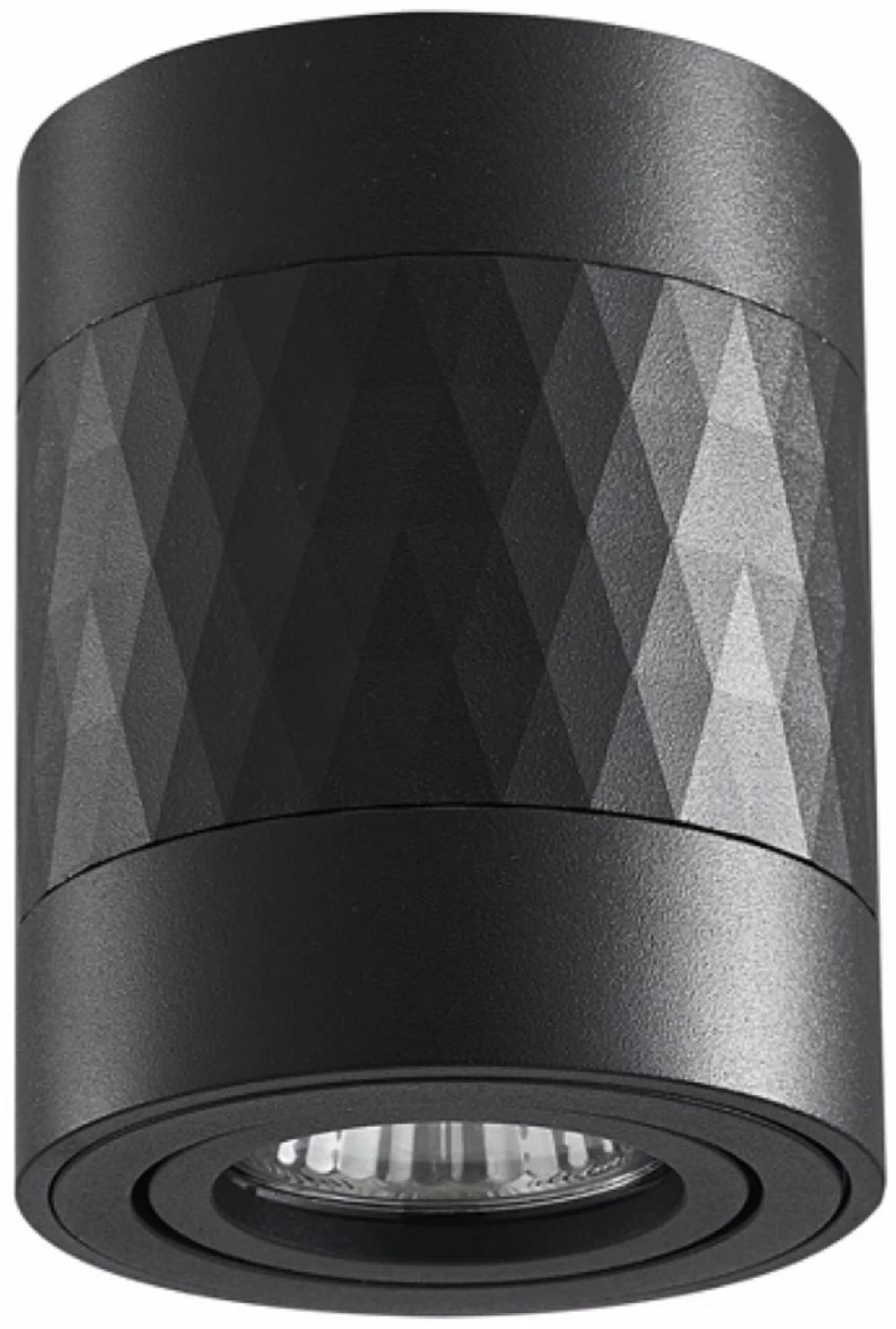 Goldlux Rubin Romb Deckenlampe 1x10 W schwarz 319838