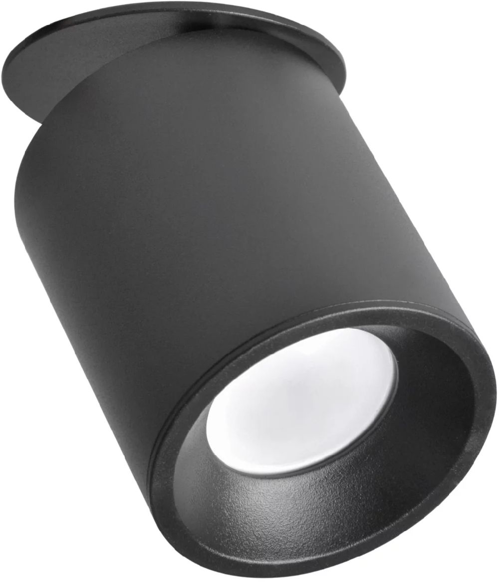 Goldlux Haron Deckenlampe 1x10 W schwarz 314192