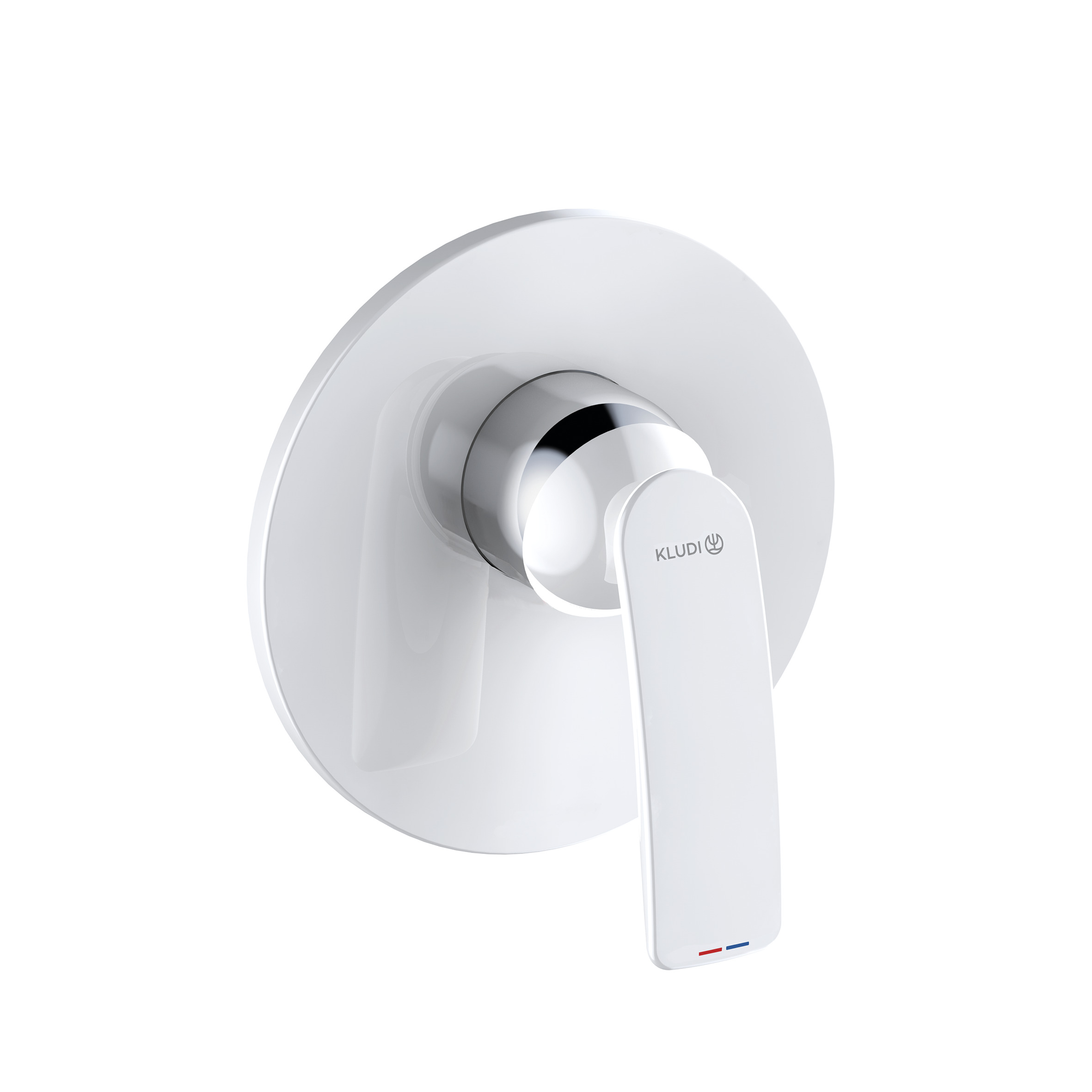 Kludi Balance Duschbatterie Unterputz weiß 527559175