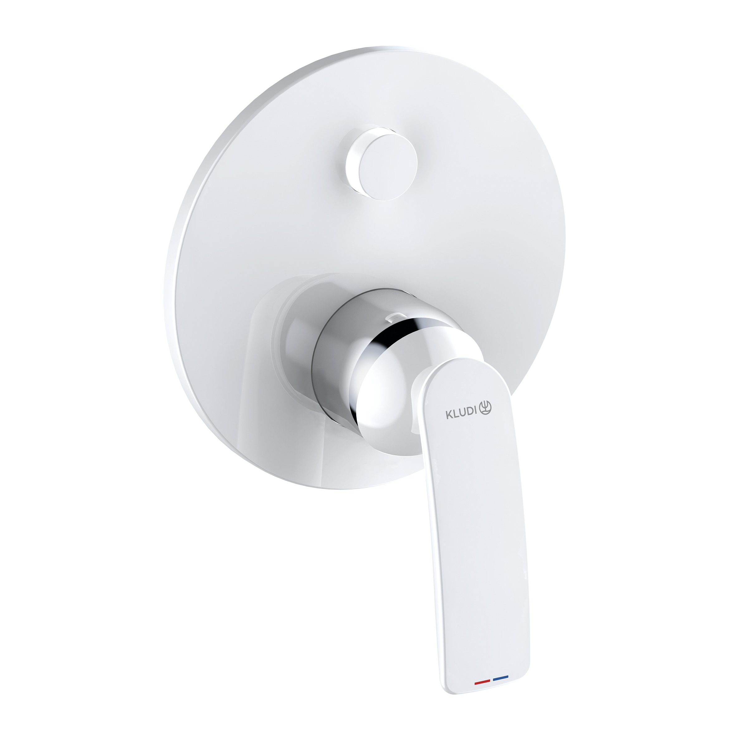 Kludi Balance Badewannen- und Duscharmatur Unterputz weiß 527599175