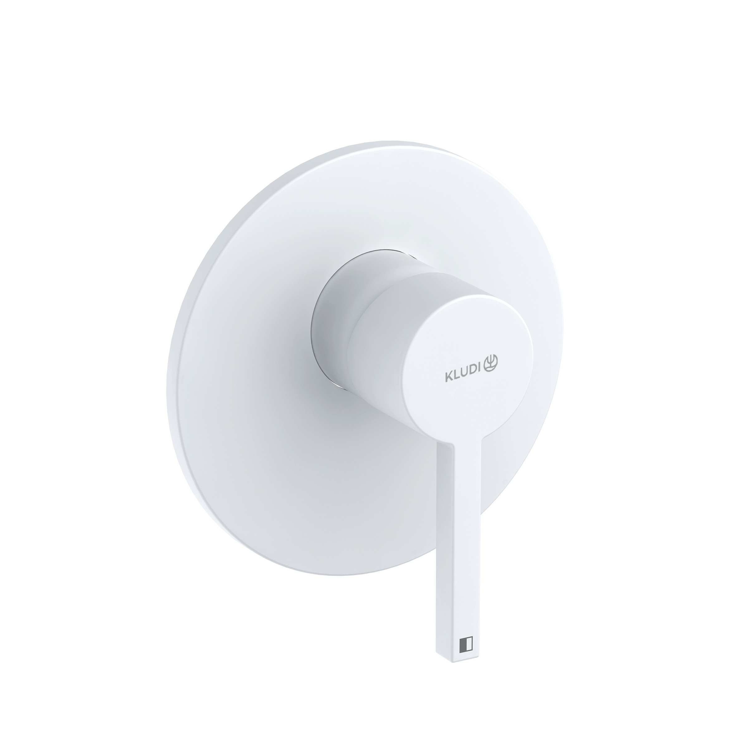 Kludi Nova Fonte Puristic Duschbatterie Unterputz weiß 207555315