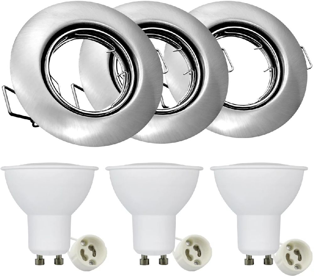 Goldlux Olin Eingebaute Lampe 1x8 W nickel 306203