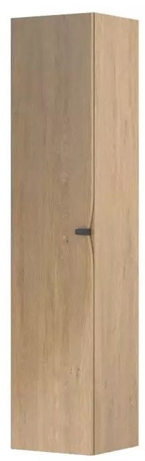 Oristo Siena Kabinett 35x32x160 cm Seitenschrank hängend eiche OR45-SB1D-35-78